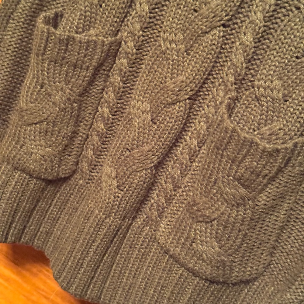 VENUS Olive Cowl Neck Sweater Dress - Picture 2 of 3